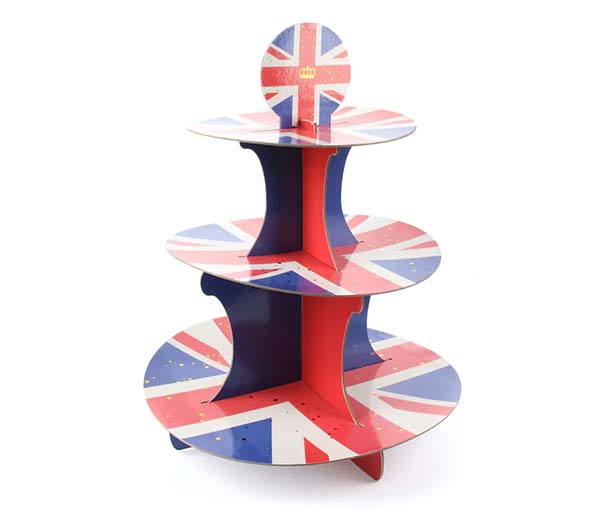 Union Jack Cake Stand