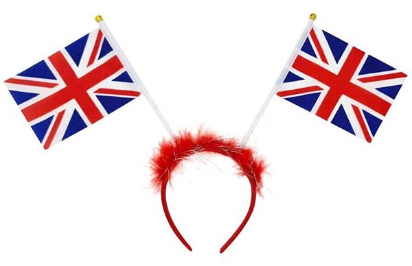 Union Jack Headband Boppers